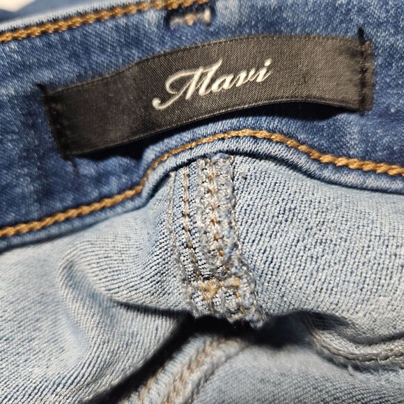 Mavi Emma Slim Boyfriend Jeans Womens Size 6 Mid Rise Medium Wash Denim Pants - Picture 4 of 6